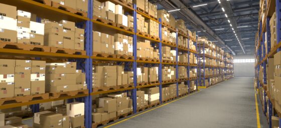 Customs bonded warehouse for import and export cargo storage