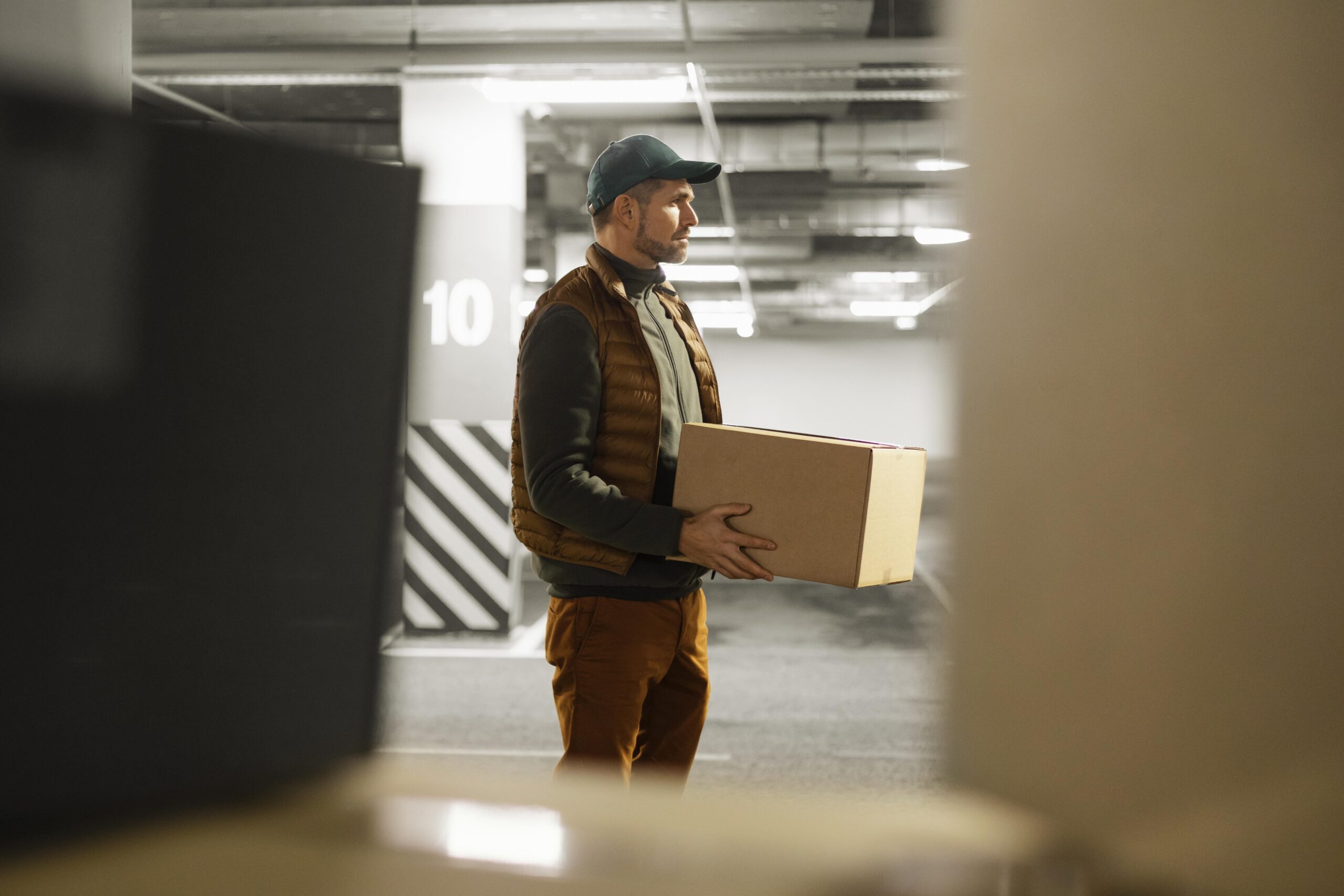 Efficient warehouse space utilization for optimized storage capacity