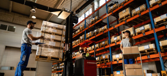 Bulk warehouse storage for furniture and home goods inventory