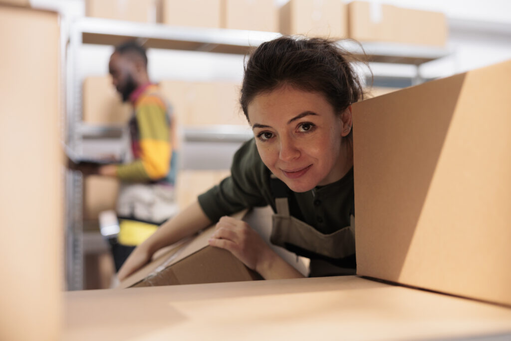 Returns processing area in 3pl warehouse