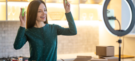 Beauty brabd warehouse team handling cosmetic product storage and fulfillment