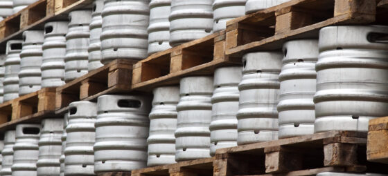 cylinder ground storage in 3pl fulfillment warehouse