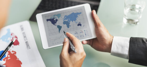 International crowdfunding shipping process showing global fulfillment routes and delivery regions