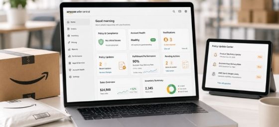 Amazon Seller Central policy updates for sellers in 2026